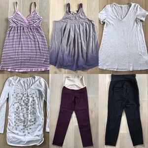 7 item Maternity bundle, size medium